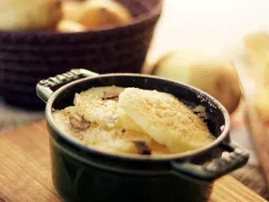 Ricetta Cocottina di patate e mozzarella fiordilatte