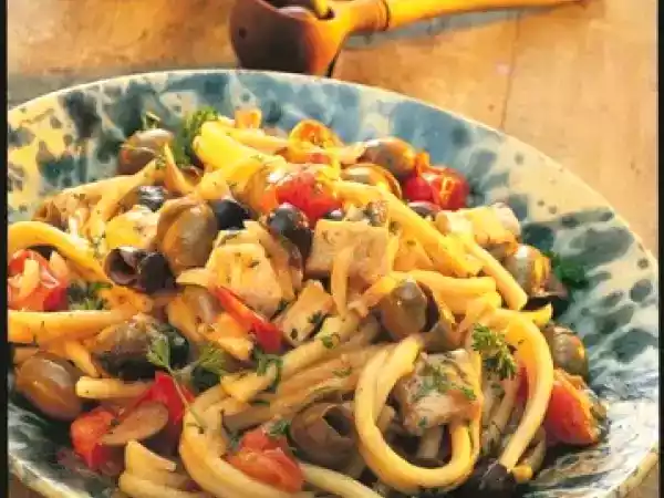 Ricetta Ziti al ragù di pesce spada