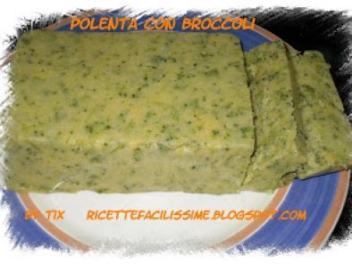 Ricetta Polenta con broccoli