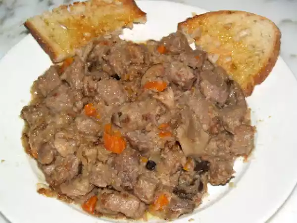 Ricetta Spezzatino al ginepro