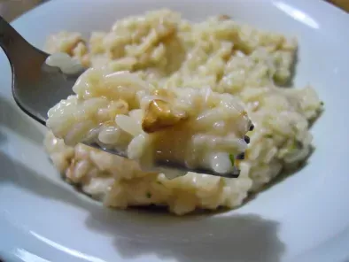 Ricetta Risotto con gorgonzola, pere e noci