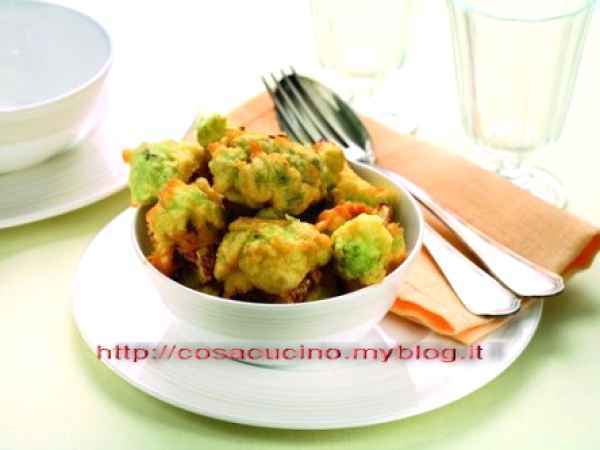 Ricetta Broccoli fritti con la pastella