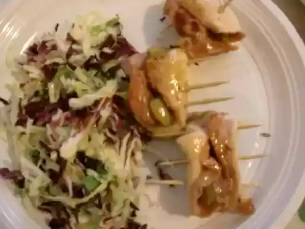 Ricetta Involtini di pollo prosciutto e olive