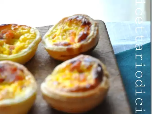 Ricetta Mini quiche al salmone affumicato