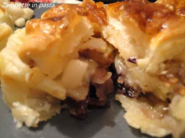 Ricetta Tortini con pere e formaggio