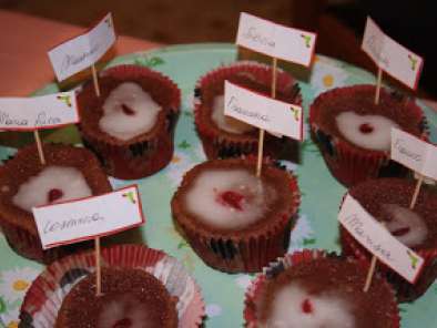 Ricetta Cupcakes segnaposto natalizi