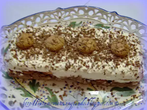 Ricetta Cose buone dal blog mattonella bicolore agli amaretti