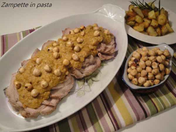 Ricetta Arrosto di vitello con nocciole