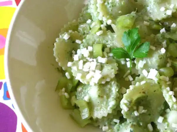 Ricetta Pasta alla crema di cicoria