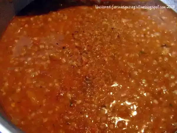 Ricetta Minestra di grano saraceno e fagioli borlotti di saluggia