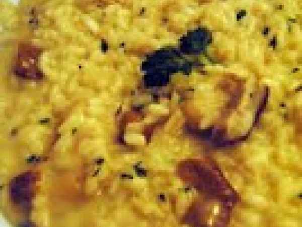 Ricetta Risotto alla zucca, funghi e taleggio