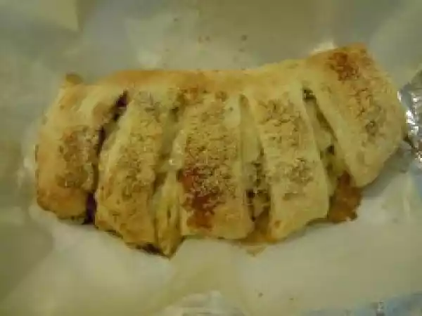 Ricetta Sfoglia ai porri e formaggio