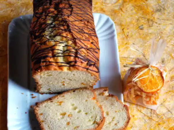 Ricetta Plumcake con scorzette d'arancia candite
