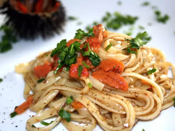Ricetta Bavette ai ricci di mare