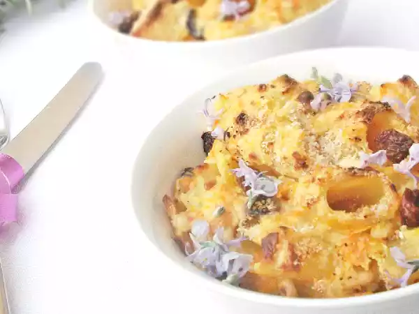 Ricetta Pasta infornata alla zucca e rosmarino