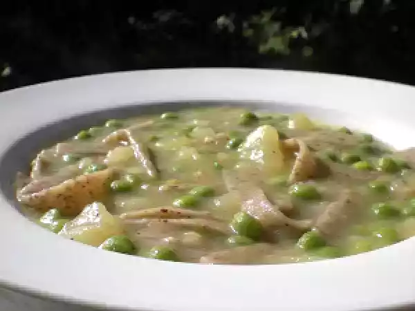 Ricetta Pizzoccheri con patate e piselli