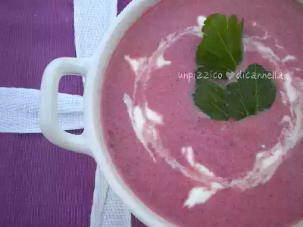 Ricetta Vellutata di rape rosse