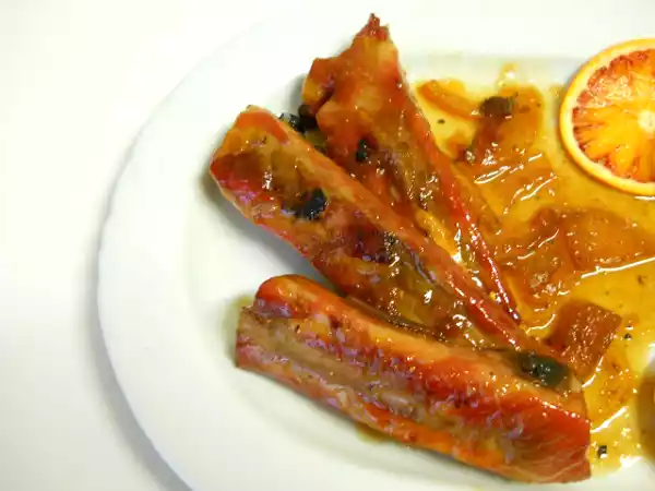 Ricetta Costine di maiale glassate all'inglese