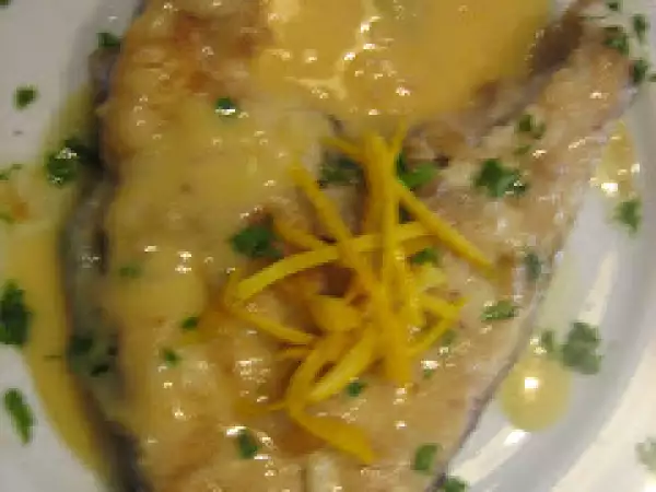 Ricetta Latitanza... scaloppina all'arancia... di dentice
