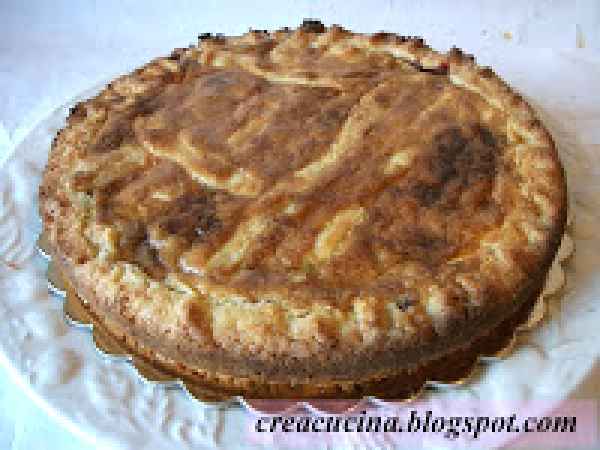 Ricetta Crostata more e lamponi con zucchero di canna e....panna