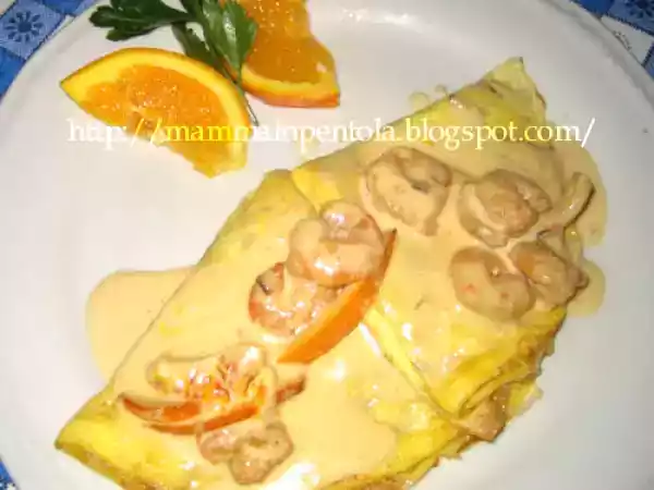 Ricetta Crespelle agli agrumi