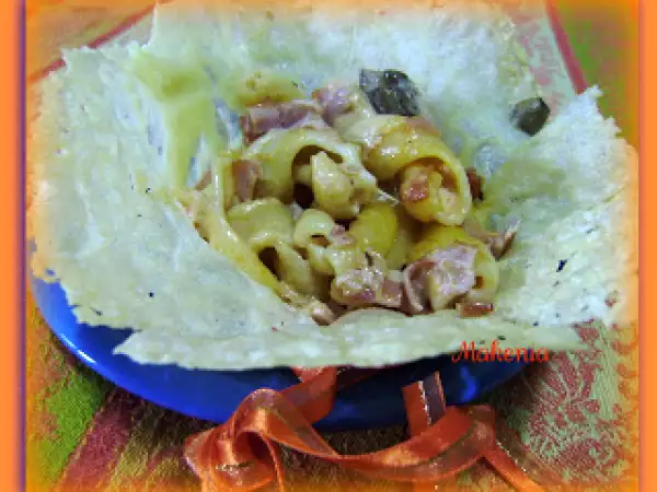 Ricetta I fidanzati capresi pasticciati ai funghi in cestino croccante