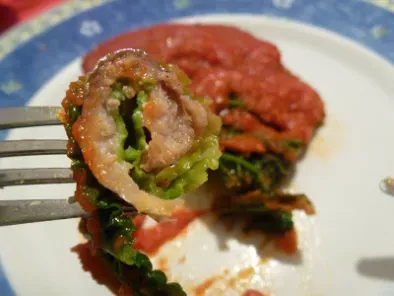 Ricetta Involtini di verza con sardine e pomodoro per omaggiare l'unita' d'italia