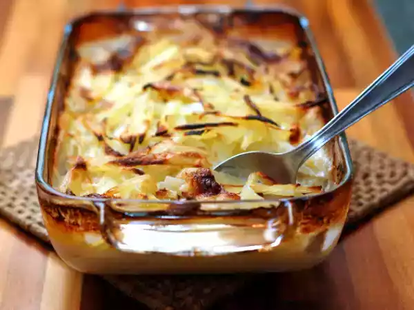 Ricetta Gratin di patate, finocchio e acciughe