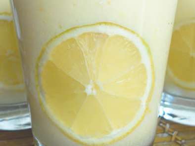 Mousse al limone, light