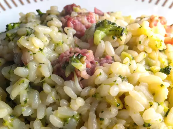 Ricetta Risotto salsiccia e broccoli