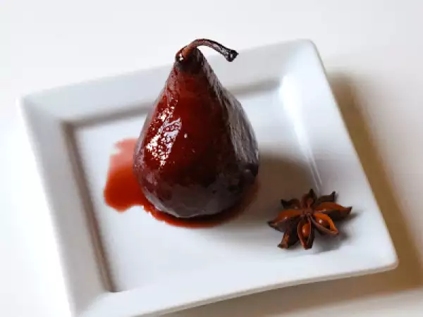 Ricetta Pere al negramaro al profumo di cannella e anice stellato