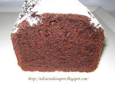 Ricetta Plum cake al cacao, solo albumi