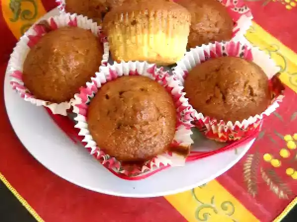Ricetta Muffins alla zucca, kefir e cacao
