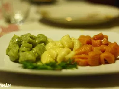 Ricetta Gnocchi di patate tricolore