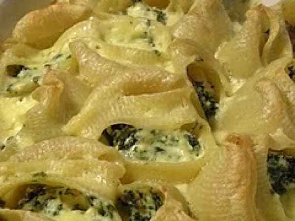 Ricetta Conchiglioni ripieni gratinati