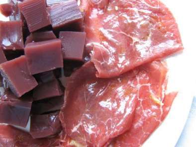 Ricetta Carne salada con gelatina di vino rosso