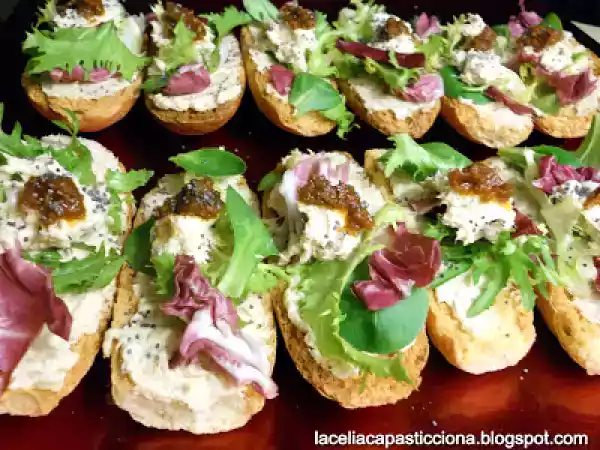 Ricetta Crostini tonno olive e capperi e ringraziamento premio