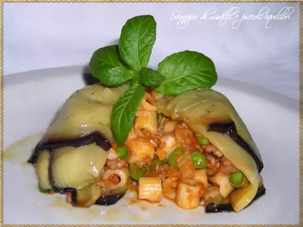 Ricetta Timballini di melanzane e ditalini