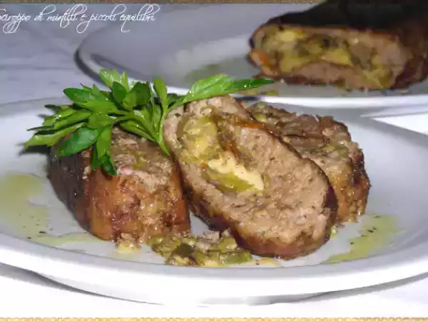 Ricetta Polpettone con il cuore di zucchine e provola