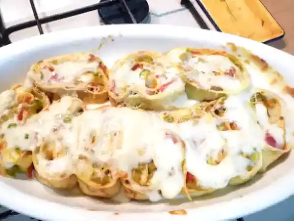 Ricetta Rotolo di crespelle alle verdure