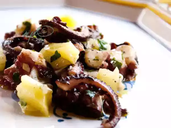 Ricetta Insalata di polpo e patate al vapore