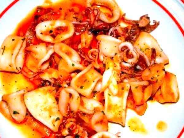 Ricetta Calamaretti in umido bimby