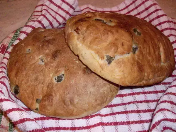 Ricetta Pane veloce di nanino con le olive
