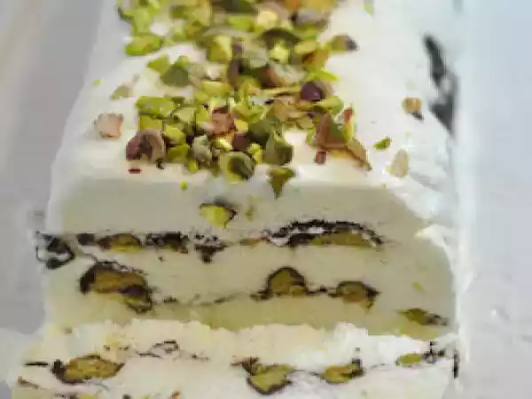 Ricetta Viennetta ai pistacchi e cioccolato fondente