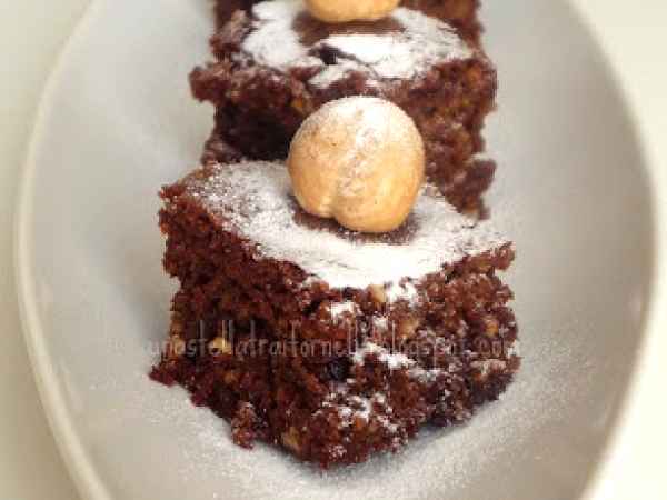 Ricetta Brownies alla nocciola