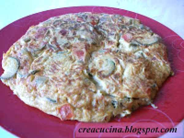 Ricetta Frittata con asparagi e zucchine