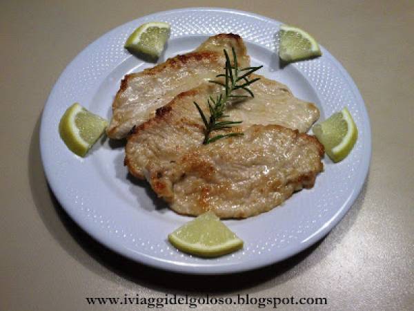 Ricetta Fesa di tacchino al limone