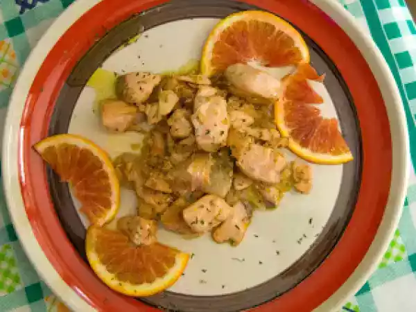 Ricetta Bocconcini di salmone all arancia, per farmi perdonare