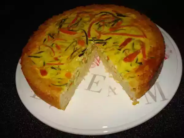 Ricetta Crostata di riso e verdure
