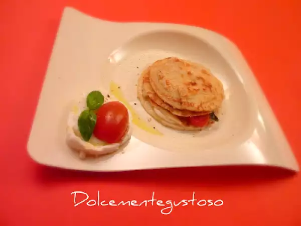 Ricetta Crespelle caprese
